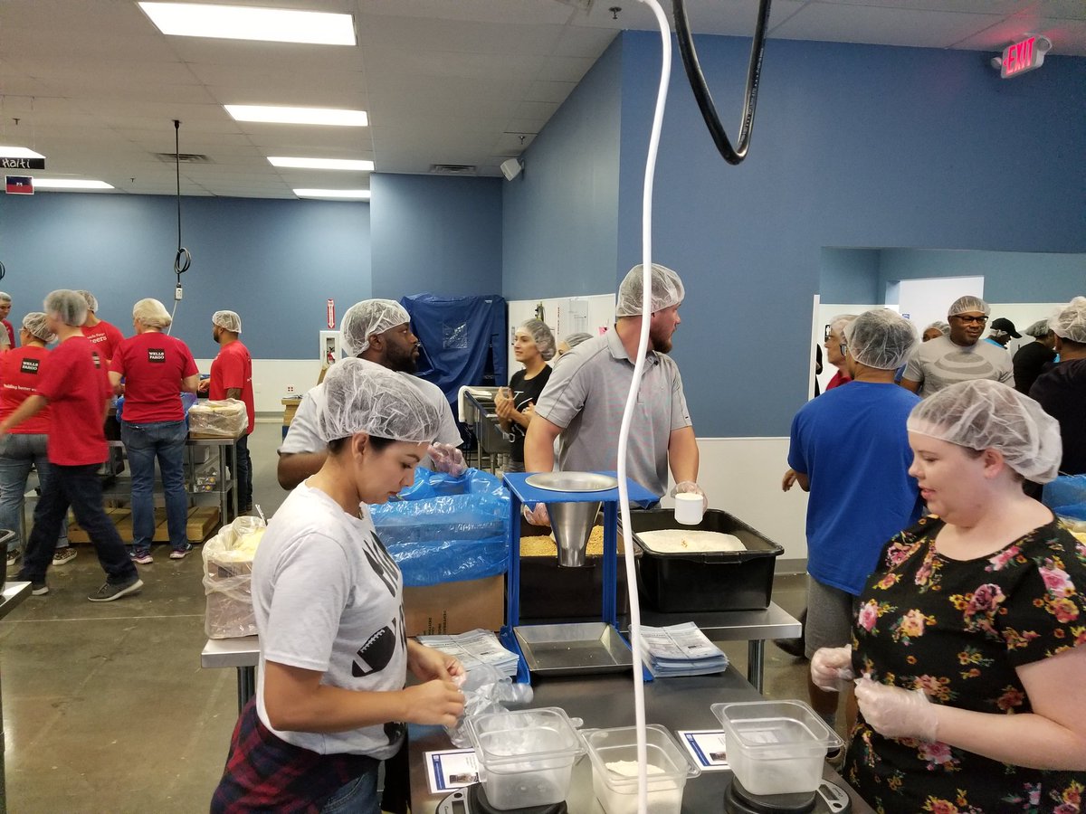 The NTX Team @ the Feeding the Starving Children event in Richardson, TX. Great Day - Great Team! Giving Back!!