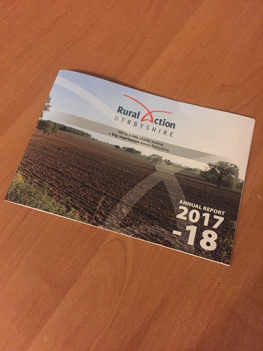 leef_agency's tweet photo. Really pleased with the finished Annual Report 2017-18 designed for @RuralActionDerb #design #creative #print #annualreport #derbyshire #projects https://t.co/m3SaQz43Qu