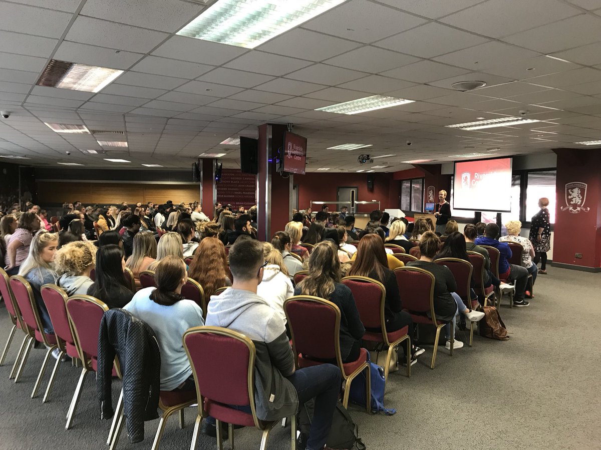 Lots of energy in the room today from the wonderful <a href="/Karenteesphysio/">Karen Johnson</a> at TU’s SOHSC IPE event #IPETees