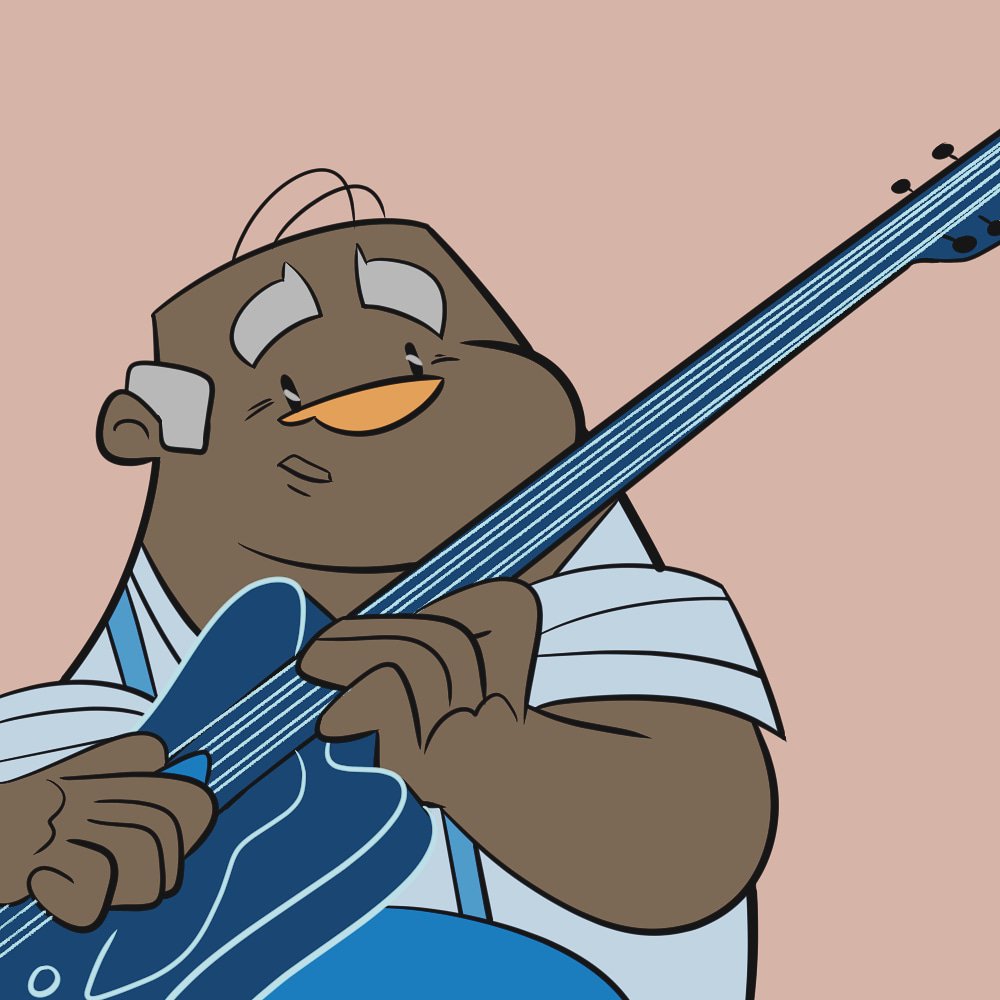 heroinstitute's tweet photo. More updates to the character designs for the website! Heres Blue Rhythm, wielder of the blue pick of fate. we've already met who has the red one, what others are left?
#webcomics #comics #characterdesign #blues #rhythm #BlueRhythm https://t.co/VhEpBnAUZ8