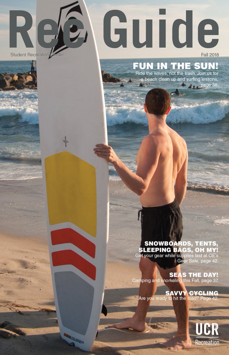 UCRSRC's tweet image. Hey Highlanders! Fall quarter is right around the corner and we can't wait to show you what we have up our sleeve. Check out our Fall Rec Guide before it's available in print: bit.ly/2QpvHlM
#UCRFitHappens #recguide #fallquarter