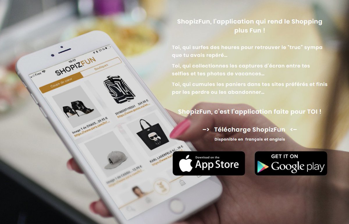 fashiongreenhub's tweet photo. Shopper a sa façon c'est possible @ShopizFun sera @fashiontechdays https://t.co/rVKVSrhc5n