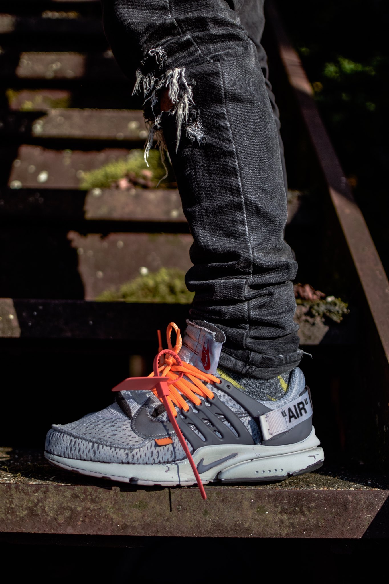 dyed off white prestos