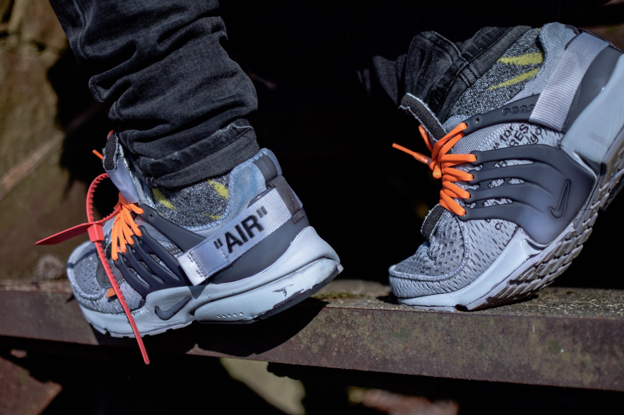dyed off white prestos