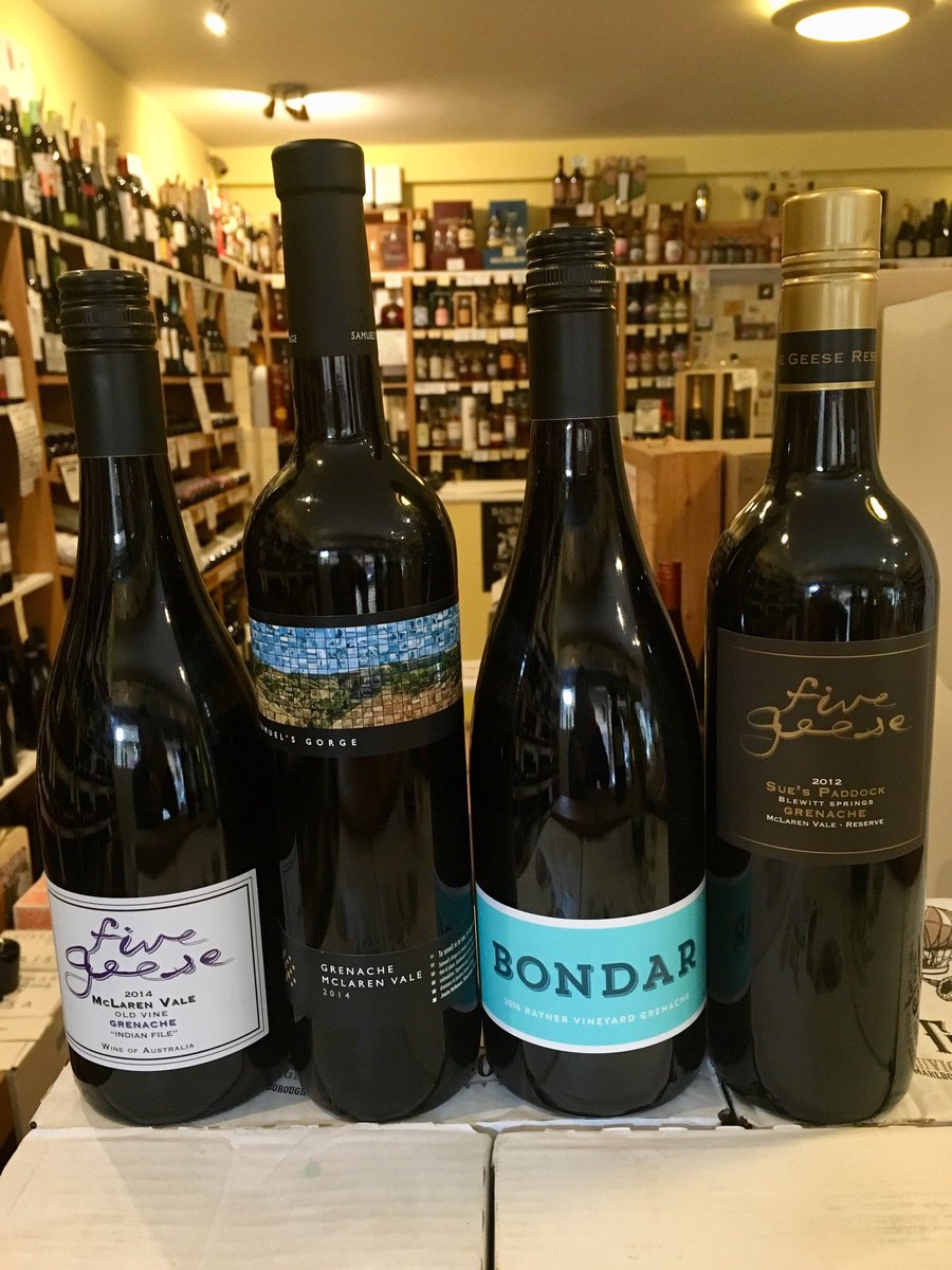 TilleysWines's tweet photo. Happy Grenache Day! We love Grenache These are our best sellers which are all from Australia #wine #GrenacheDay #FridayFeeling #wineoclock https://t.co/7b9E2w7HXx