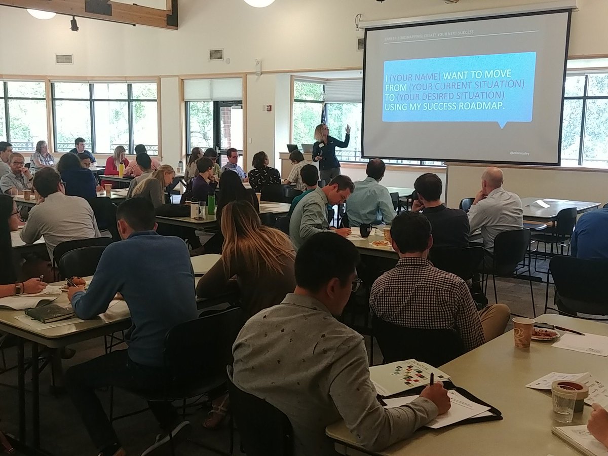 wr2development's tweet image. Erin Mosley leading career roadmapping @PNCWAorg young professionals summit.