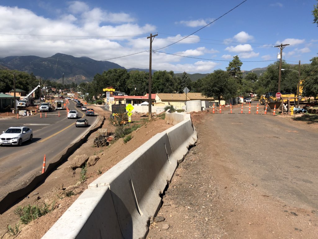 #WAAP update -  Columbia Rd is paved and back open.  Work continues at the bridge and we hope to have traffic on it soon. Meanwhile, Pikes Peak Ave at Ridge Rd is now temporarily closed. #traffic #TrafficUpdate