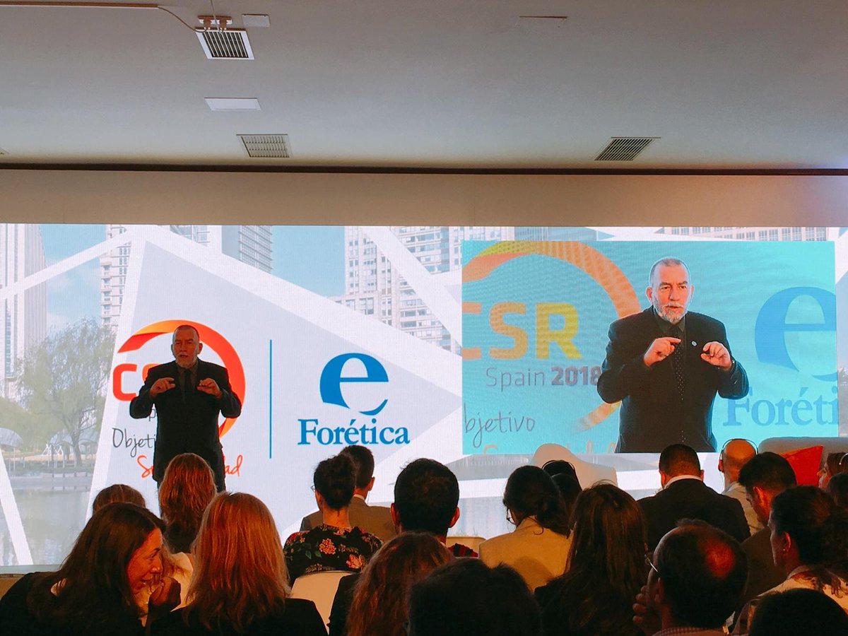 foretica's tweet photo. #FF a @Adif_es @CEMEXEspana @ecoembes_com @IKEASpain @PG_Espana @viacelere @RTVE y a los asistentes a #CSRSpain2018 @foretica por hacer que la #RSE estuviera en el top 10 de trending topics en España. Todos con el #ObjetivoSostenibilidad  https://t.co/j6lqIGlGCE https://t.co/XItwVfBNad