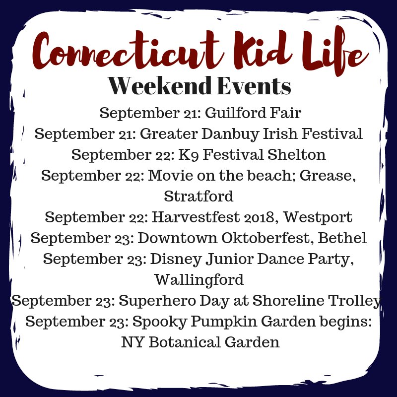 Weekend events for kids and families in Connecticut! #connecticut #connecticutkids #ctkids #203 #connecticutmoms #ctmoms #momsofct #Ctkidsevents #ctparenting #connecticutparenting #connecticutfamily #momlife #momblogger #ct #westport #shelton #stratford #wallingford