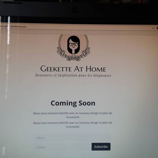 geekettehome's tweet photo. Ça y est le blog est en maintenance pour quelques jours. Vous pouvez continuer à nous suivre sur nos réseaux sociaux ou vous inscrire à notre newsletter (lien dans la bio) #blogpro #blogpromotion #bloggerlife #blogs https://t.co/J8tmkerS39