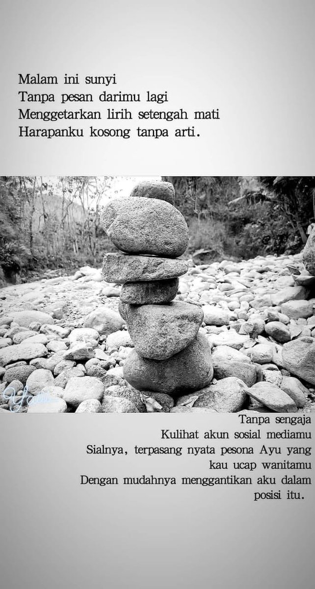 #sebuahpuisi tentang kejujuran hati :(