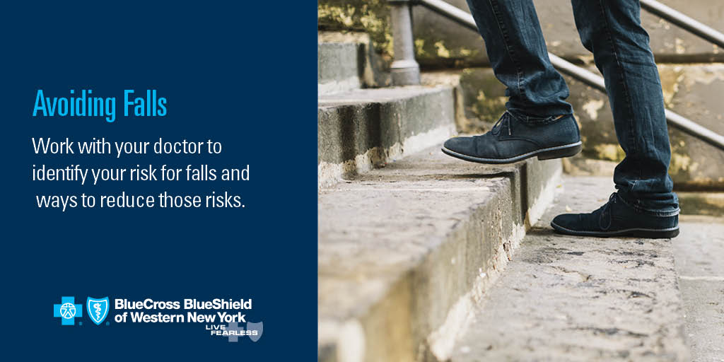 bcbswnyPR's tweet image. Listen to new @BCBSWNY #PointofHealth #podcast, "Simple Tips for Preventing #Falls," for information on common risk factors associated with falls and ways to help prevent falls at home: bit.ly/2zmhq2A #fallsprevention #aging #healthyliving