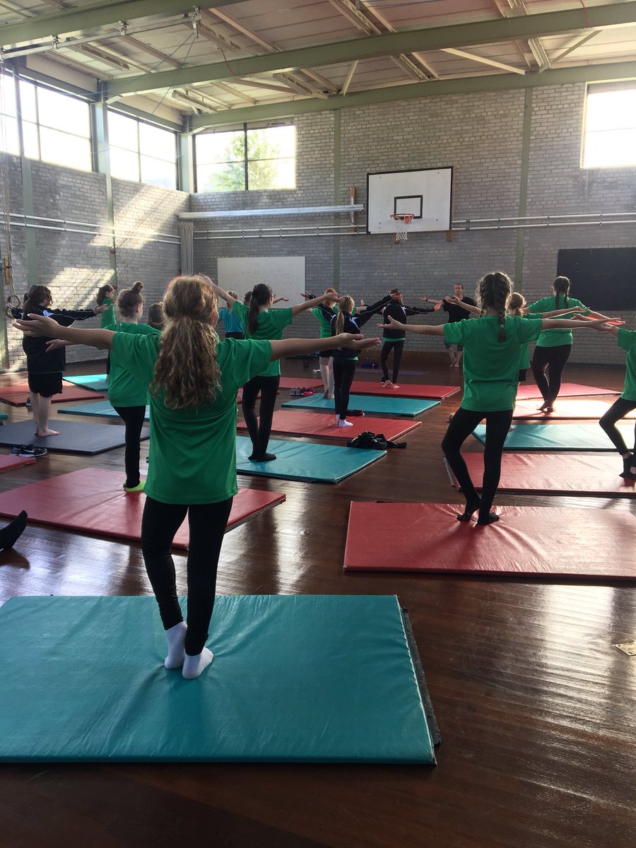 GreenfieldPE's tweet photo. A fantastic Yoga taster session for our students today. Don’t forget if you fancy taking part in this great opportunity the club is every wed after school #extracurricular #TeamGreeny https://t.co/H70ahaBnBR