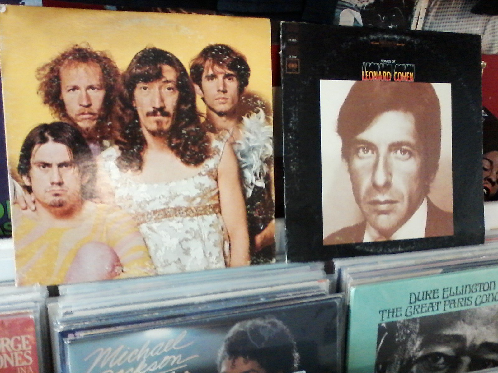 Happy Birthday to Don Preston of the Mothers of Invention & the late Leonard Cohen 
