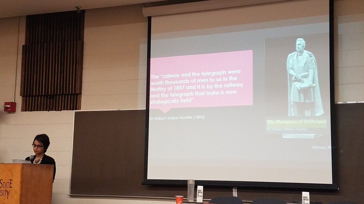 ErisuEEE's tweet image. The #technology of information distribution has been (and is?) an instrument of violence against and control over colonized peoples. @shree_thorat #networkdetroit2018