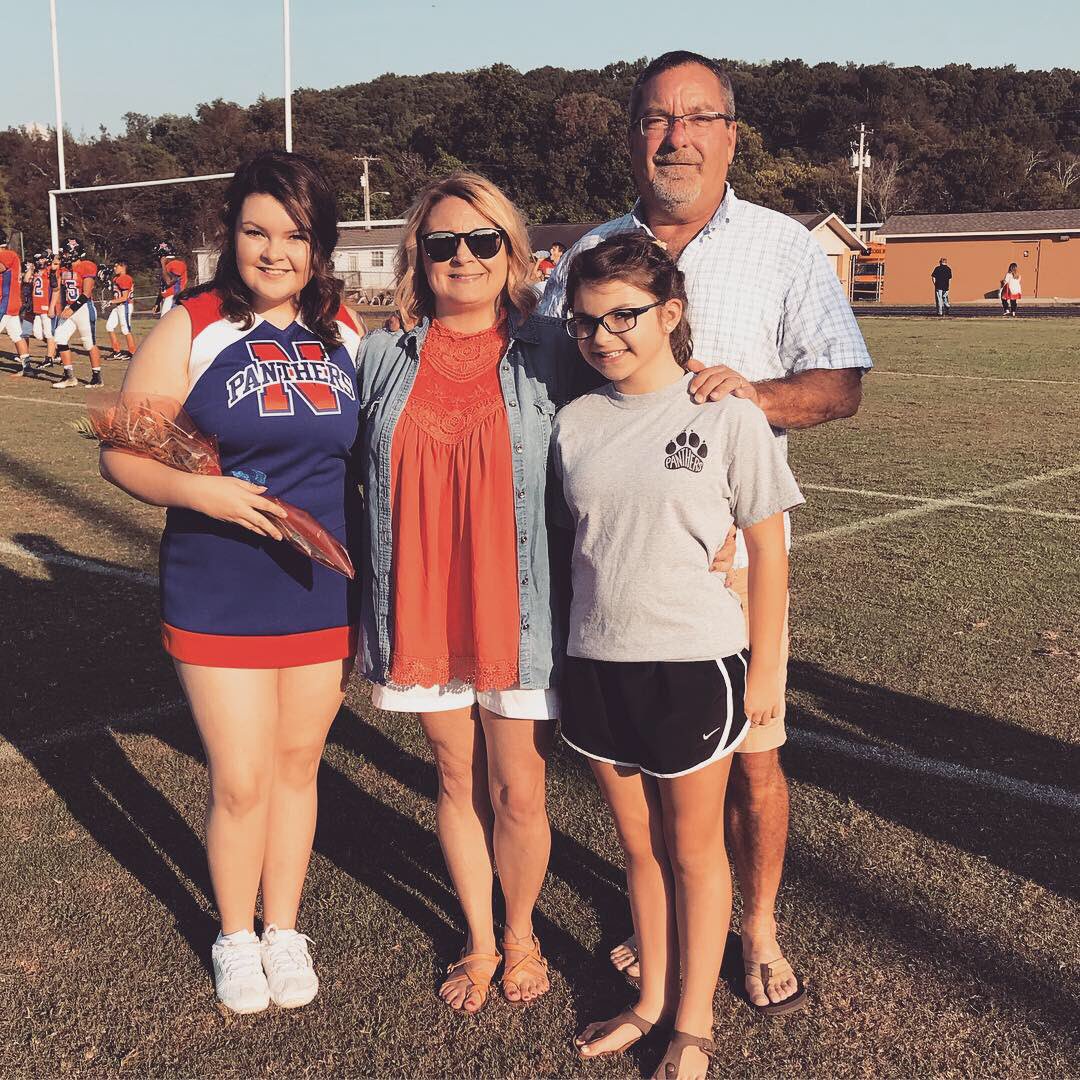 8th grade night for North Panthers 🧡💙