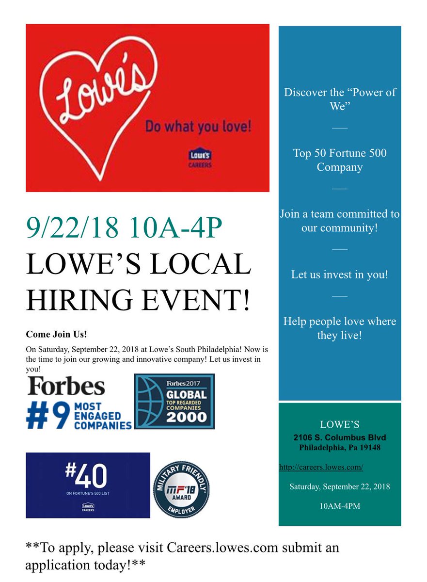Lowes 1849 tweet media