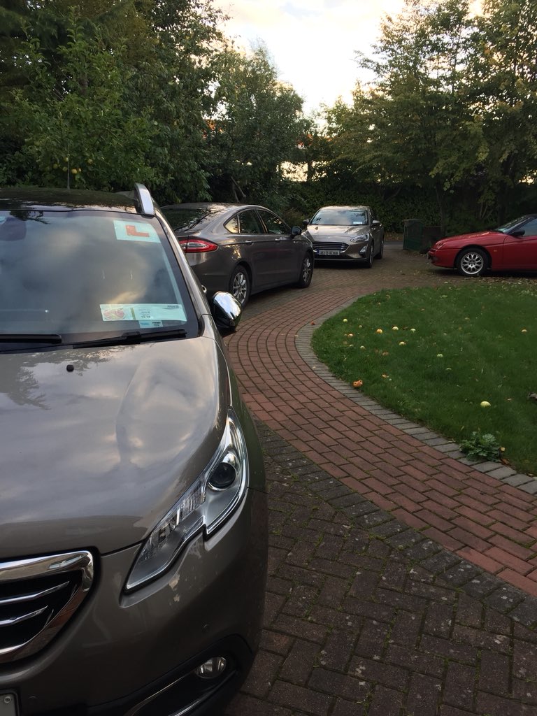 The colour of the new <a href="/FordIreland/">Ford Ireland</a> Focus is fitting in very nicely at home.  When did “Brown/beige/whatever” become so popular?