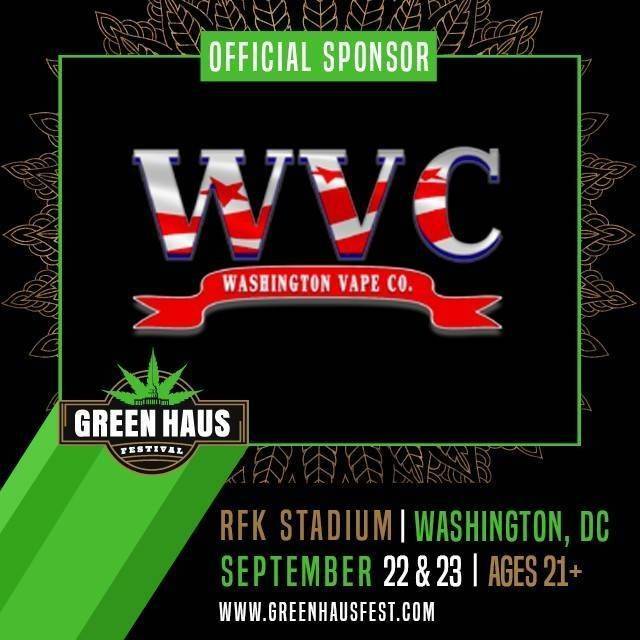 greenhausfest's tweet photo. Who is ready?  @washinegtonvapecompany  will be at Green Haus 
September 22 &amp; 23 at RFK Stadium, Washington, DC .
.
Music • Food • Cannabis
.
Tickets: https://t.co/QCnKfOKqH9
.
@greenhausfest @greenhausfest https://t.co/2ZQxeUvOBz