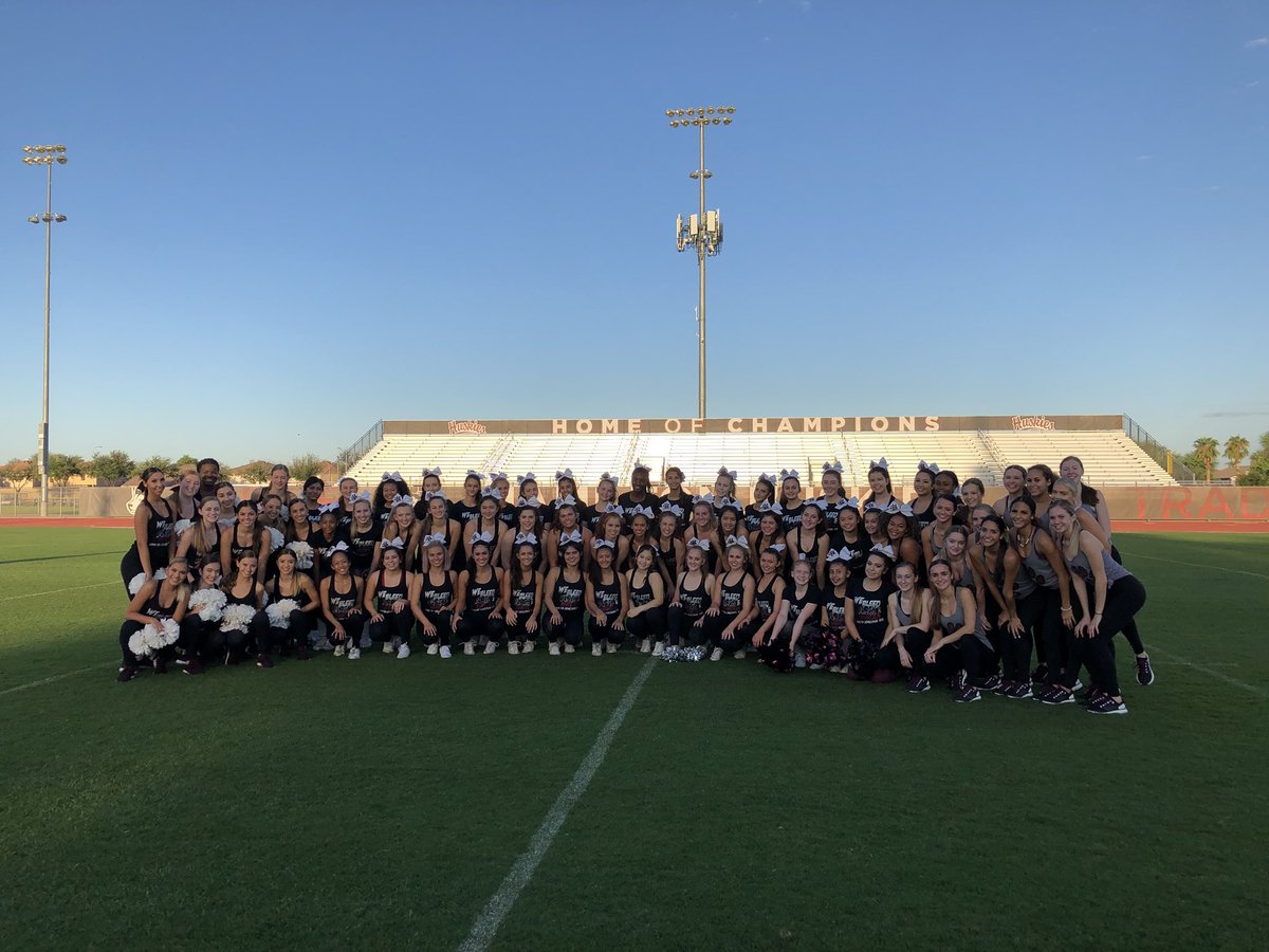 Hamilton Spiritline Program Pride- way to go to these amazing ladies for their spectacular performances this morning!  Happy Homecoming! ❤️🐾