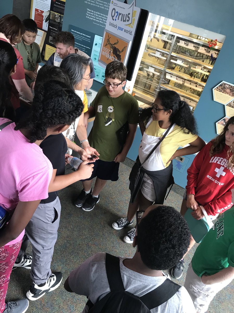 MrCarterMath's tweet photo. Field trip to the Smithsonian today! Some students were okay with the insects crawling on them...
#TJMSRocks https://t.co/SPr0Z5eLjO