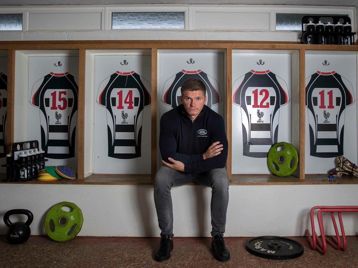 Harpenden Rugby Club On Twitter Owen Farrell Back Where It All Began In Union Rugby Courtesy Marcaspland Of Thetimes