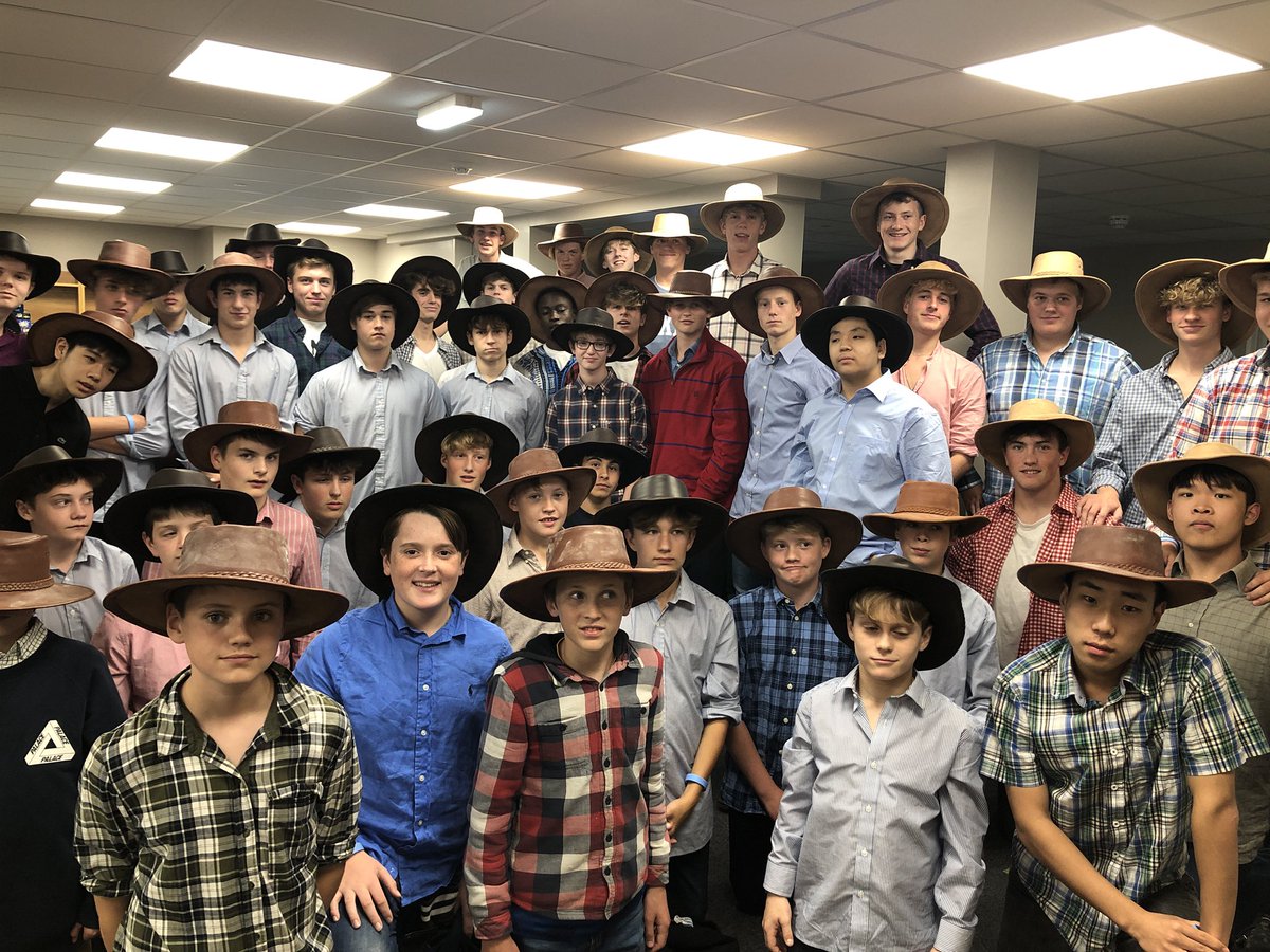 All ready for House Singing!!