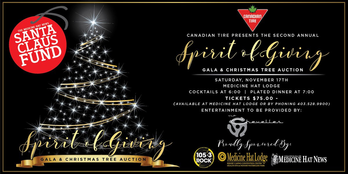 Please consider supporting this amazing event!  For further information kindly contact 403-528-9900  #medhat #spiritofgiving