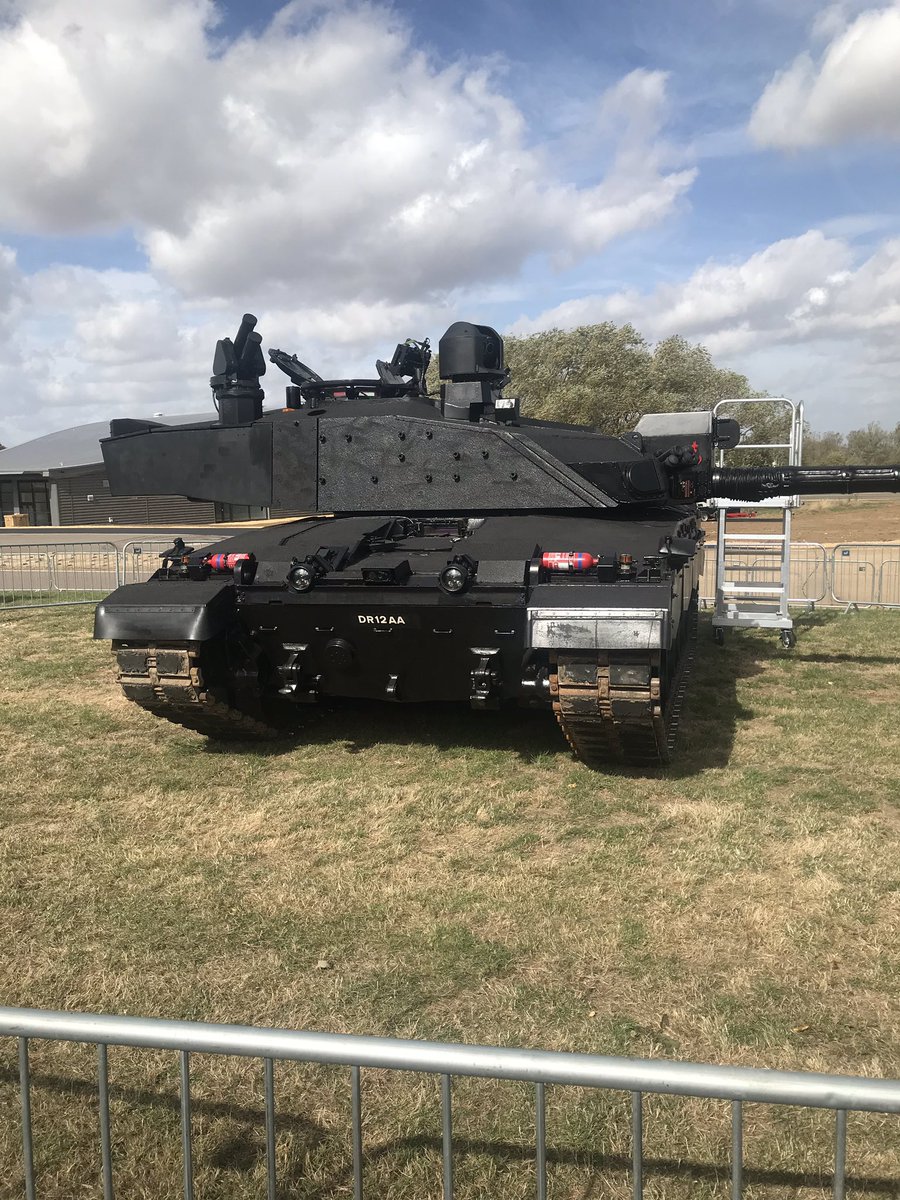 Nicholas Drummond on X: @BAESystemsLand Black Night Challenger 2 Mk 2 MBT  prototype was much admired. As is often the case with these things, it's  the tech you don't see that impresses