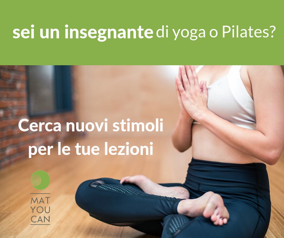 MatYouCan's tweet photo. Vi state chiedendo dove trovare un aggiornamento costante a km 0? La soluzione è a distanza di un clic. Iscrivetevi subito su Mat You Can e usufruite di 7 giorni di prova totalmente GRATIS, poi decidete! #Pilates #yoga https://t.co/8btr6gERZV