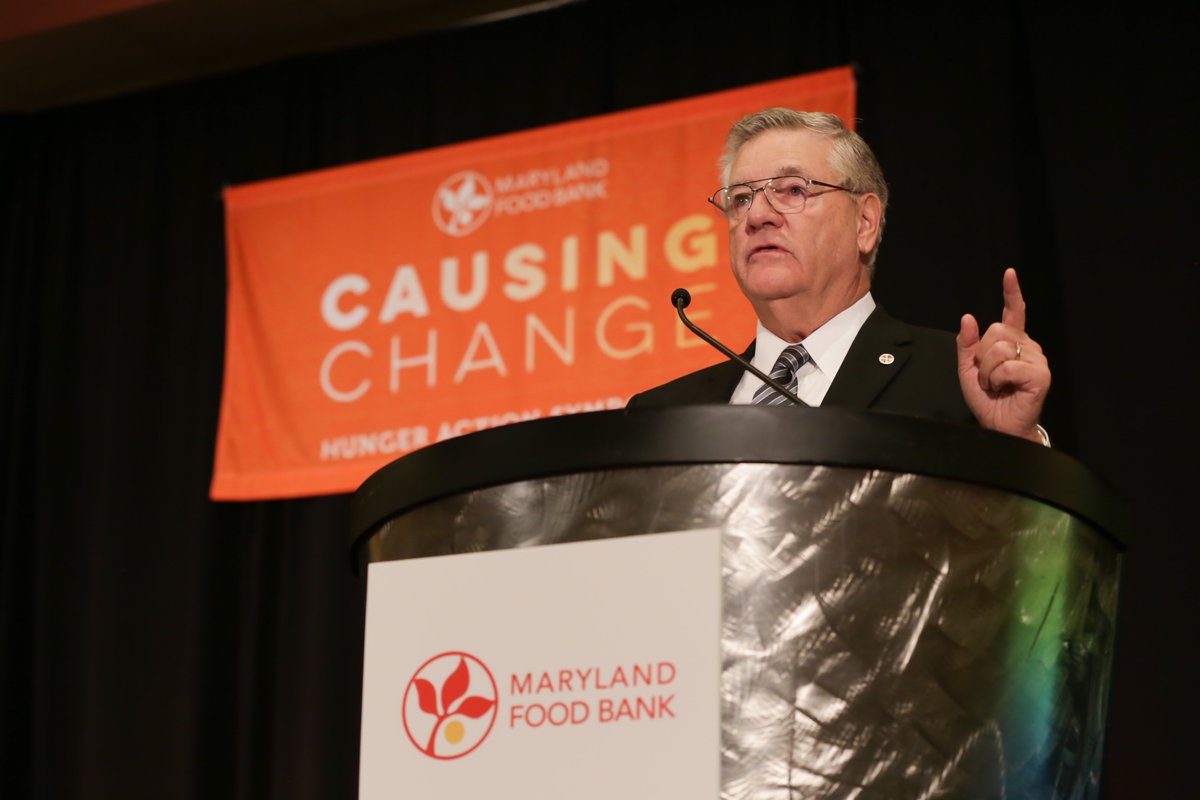 BaltCoGov's tweet photo. Proud to speak to @MDFoodBank partners, the front-lines in the fight against hunger. Families should not have to choose between paying for heat or paying for food. A community where fewer people have to make that choice is good for everyone. - C.E. Mohler #CausingChangeMFB https://t.co/QADrrElL9l