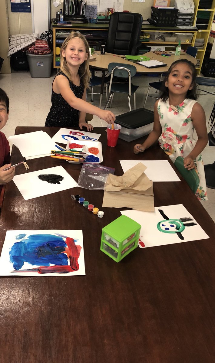 MereCJohnston's tweet photo. Fun Friday’s are the BEST. My kiddos celebrating their gold tags/PBIS tickets they collected for outstanding behavior for the last 2 weeks. #PBIS #classincentives #centralelementary #panthercubs https://t.co/qJoneFkV43