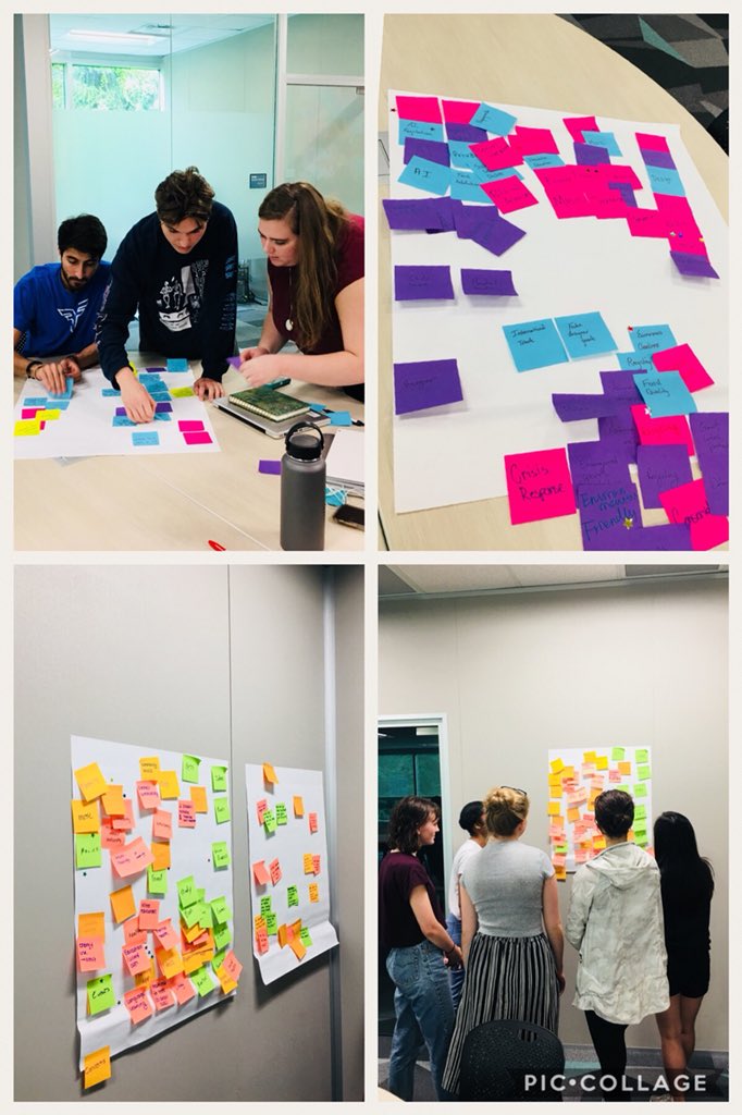 iOSDesignLabMSU's tweet image. Generating idea to solve challenges. Great design work at the iOS Design Lab today!