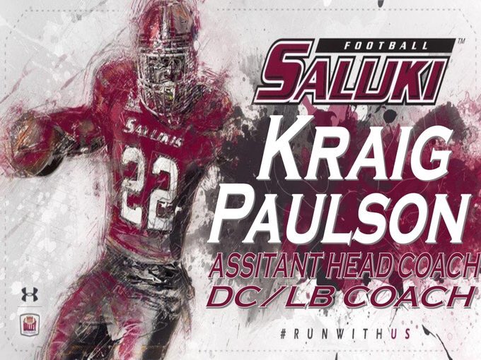 Gaizka_UofA's tweet photo. The bye week is putting our coaches on the road. Give a follow @SIU_Football #DCoordinator #LBCoach @CoachKPaulson for Day 2 in #Tennessee recruiting some of the state's best. #TheVolunteerState https://t.co/pSnuz0yJlT