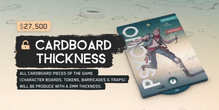 FlyosGames's tweet photo. New Stretch Goal unlocked!
We‘ve increased cardboard thickness for all our game components. Let’s unlock more!
#kickstarter #untildaylight #survival #game #coop #zombies https://t.co/pZVxWOAFBt