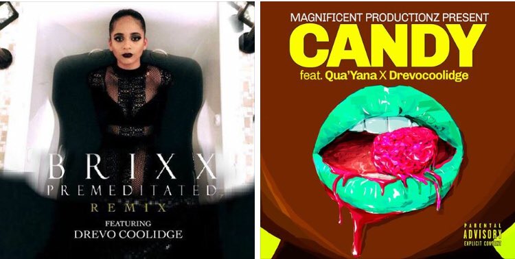 drevocoolidge's tweet image. Two Star Power Female Artists!! @Brixxbda &amp;amp; @TheRealQuaYana !! Get their records. #ForTheDjs !!