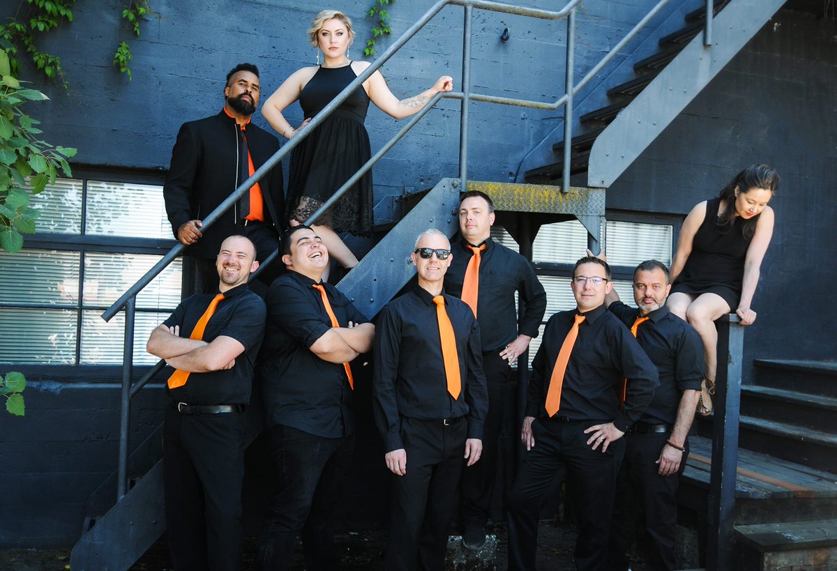 Get that #FridayFeeling with #NGM live <a href="/upstairscabaret/">Cookieくん@気取り垢/ツイ垢</a> supporting <a href="/THEBOOMBOOMS/">The Boom Booms</a> next #Friday Sept 28 in #VictoriaBC!!!🎤🎺🎷🥁🎸