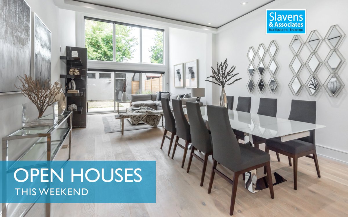 SlavensFreeman's tweet photo. OPEN HOUSES 🏡🏙
Fall 🍁 for one of our spectacular homes this weekend!
https://t.co/PIoVrwt0kk
#Toronto #TorontoHome #TorontoRealEstate #TorontoListing #JustListed #SellingToronto #OpenHouse #RealEstateToronto #The6 #TorontoRealtor #RealEstate #Slavens #SlavensRealEstate https://t.co/yRiD6Im4TG