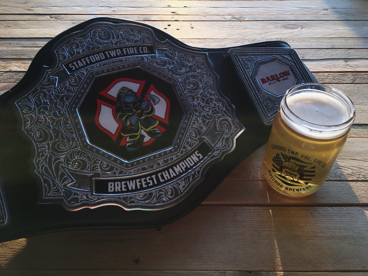 Tomorrow is the Second Annual Bulldog Brew Fest in Manahawkin which benefits the Stafford Township Volunteer Fire Company and you can do just that! We’ll be serving up Silencio and Mil Spec while defending the People’s Choice Award 🍻💪