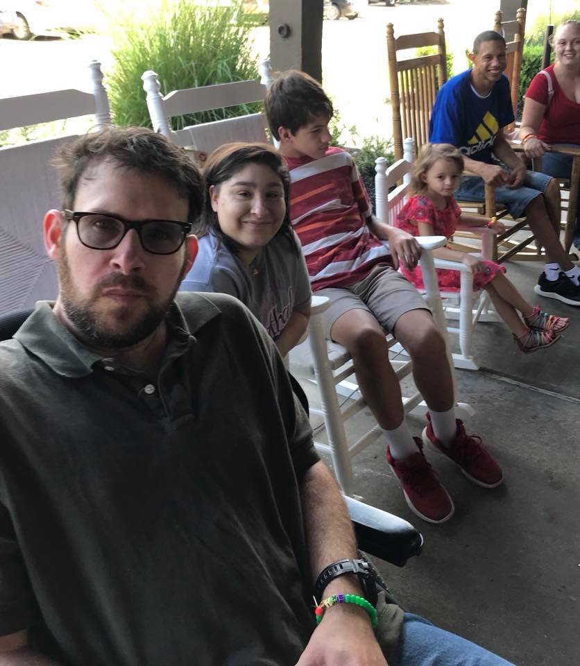 bob_greyhound's tweet photo. Our gang today at Cracker Barrel - So grateful to the man who paid the whole bill.  #karma https://t.co/pr0GGgDGLI