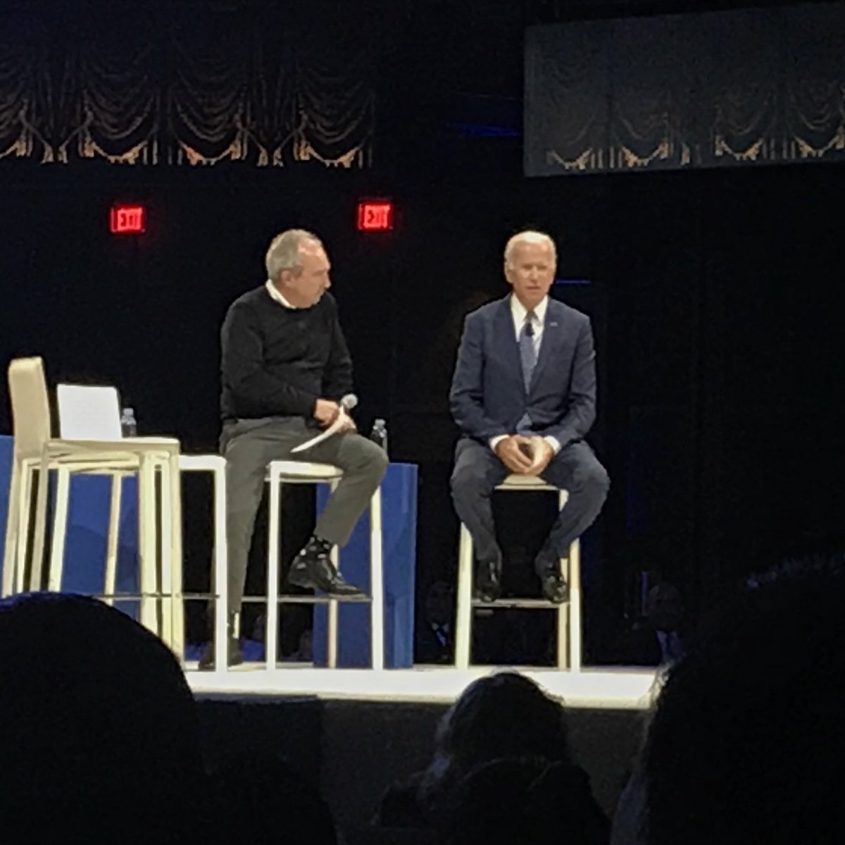 Vice President Biden’s advice for patients: The single greatest thing desperate patients need today it hope. Anything can happen, and a breakthrough can happen tomorrow. #bidencancersummit
