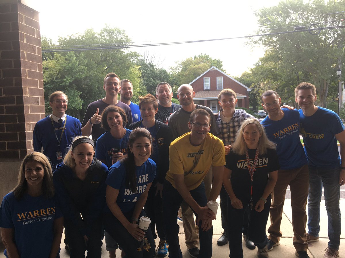 Great end to a great week with the BEST TEAM <a href="/wths121/">Warren Township H.S.</a> ! Thankful to be part of a group of people who ‘bring it’ everyday!!! #teamwork