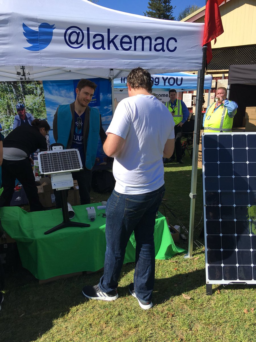 TULIP is at the <a href="/lakemac/">Lake Macquarie</a> #LivingSmartFestival today, talking with community about IoT and environmental monitoring. Come say hi!
#Thethingsnetwork <a href="/MeshedIoT/">Meshed</a> #LoRaWAN #Makersmovement @UTS_ISF