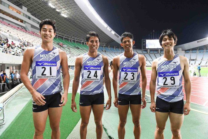 ミズノ 陸上 ミズノトラッククラブさん がハッシュタグ 全日本実業団陸上 をつけたツイート一覧 1 Whotwi グラフィカルtwitter分析