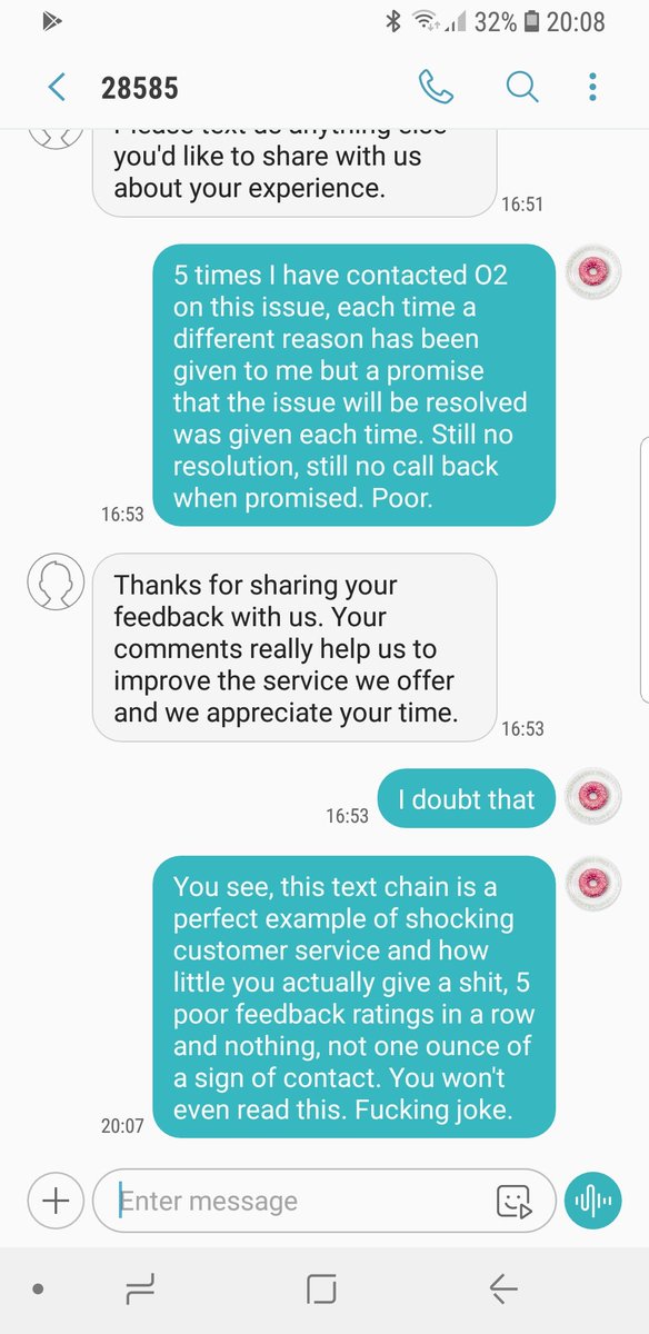 rowley_andy's tweet image. Ahh companies that pretend to care. #o2 #whyo2