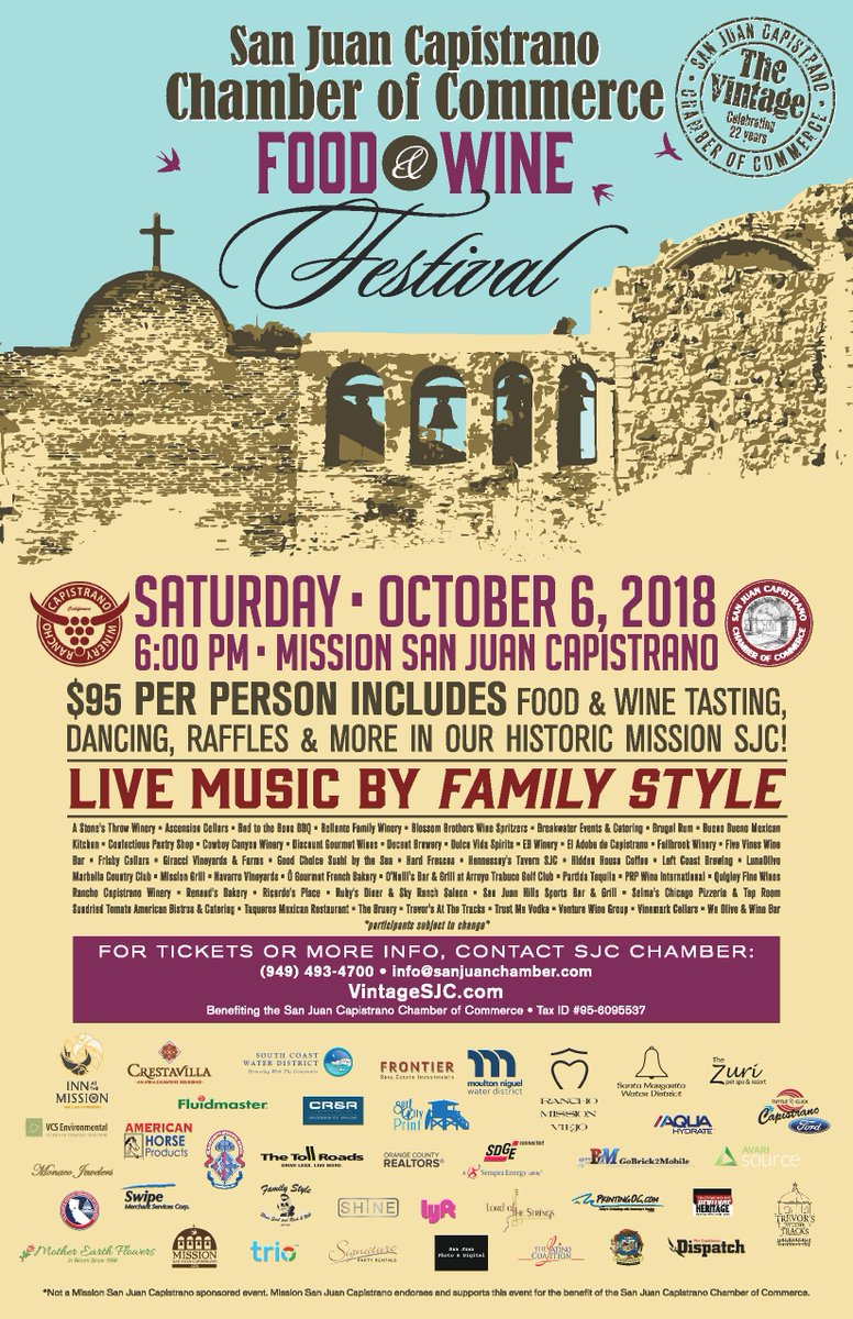 VisitSJC's tweet image. Tickets going fast! goo.gl/LUJAL1 Don't be left out of the SJC Chamber's best party!