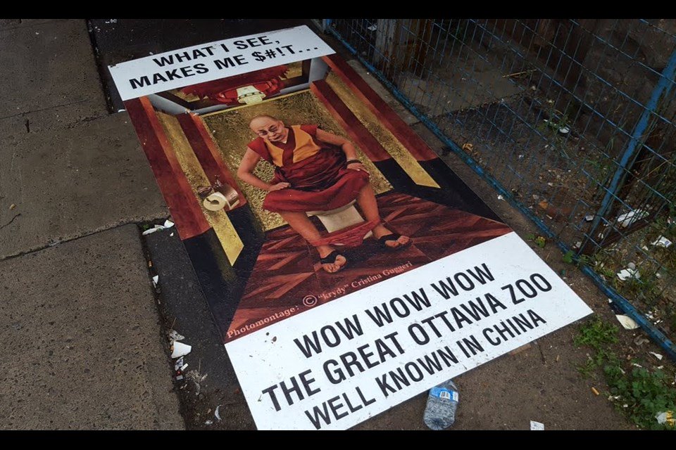 Shepherd's of Good Hope not deterred by crude signs near shelter dlvr.it/QkxrcF https://t.co/emKEE2051r