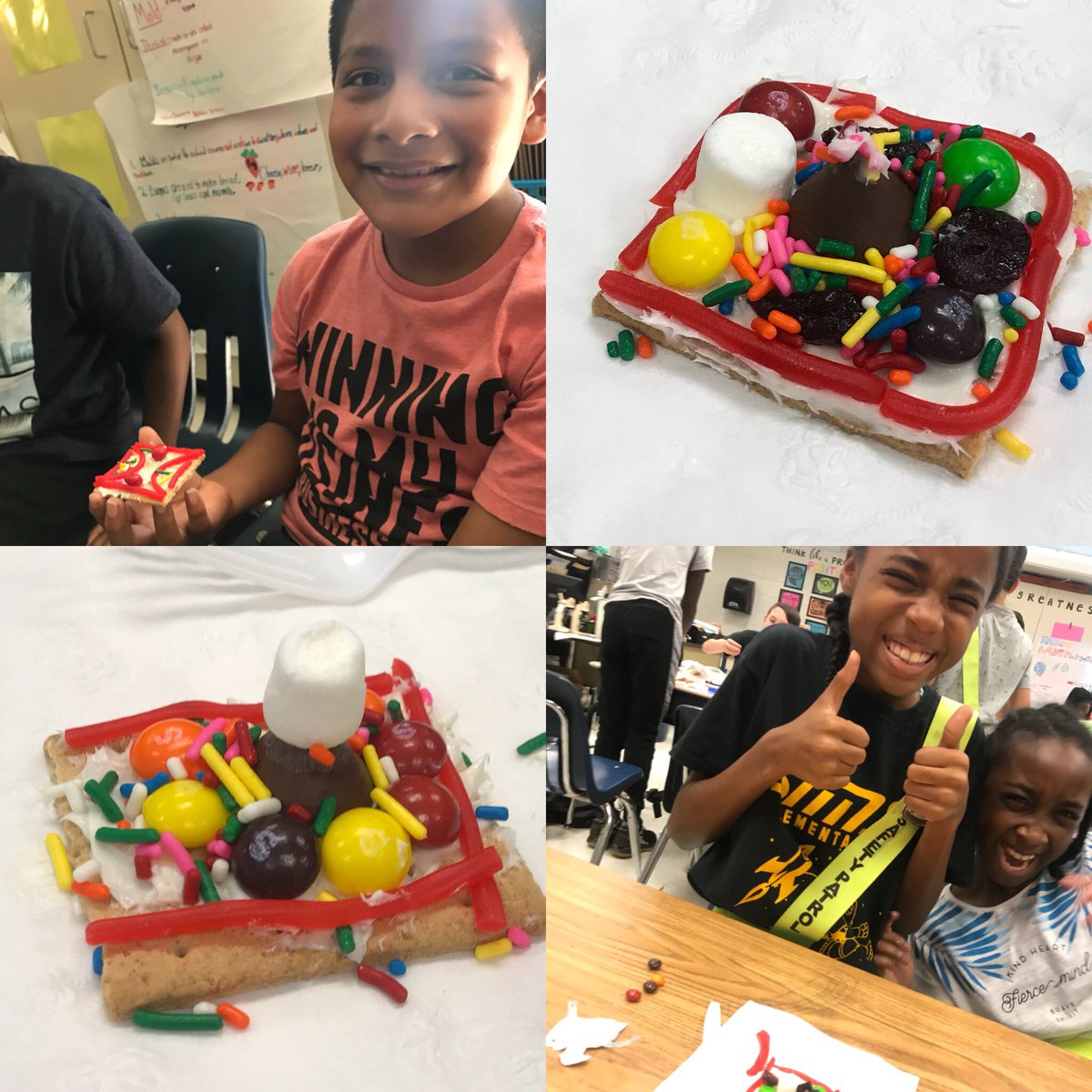 #FriYAY Trust me, there was an entire lesson and assessment before the candy! But our cell models were sweet and my scholars did great!