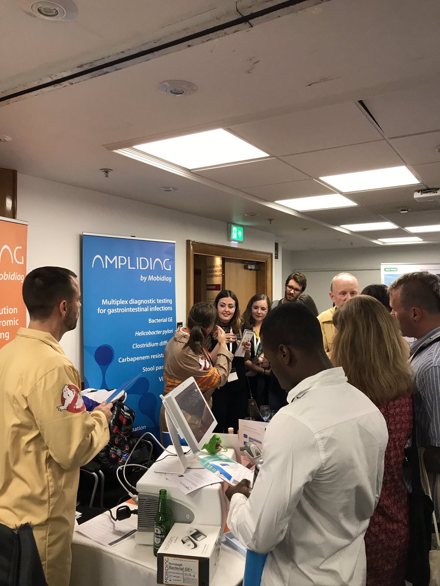 Mobidiag's tweet photo. Follow our fully automated Novodiag® demo at Microbe 2018, booth #19 #microbe2018 #pathogenbusters #microbiology https://t.co/FGuq0OB4H7