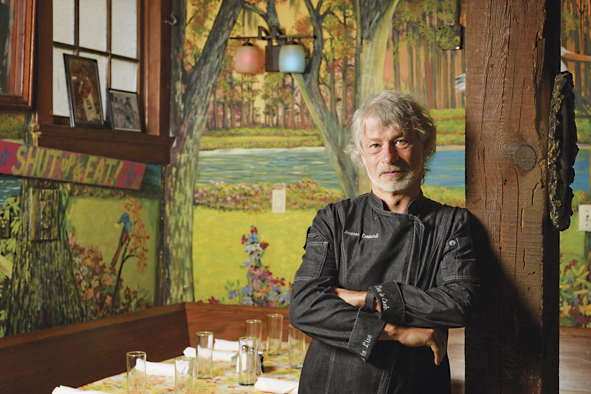 "The shabby yet brightly colored two-story shotgun-turned-restaurant touts 'warm beer, lousy food, and poor service,' yet local denizens and ravenous tourists are not to be deterred" <a href="/Jacquesimosfood/">Jacques Imos</a>  whereyat.com/a-recipe-for-s…